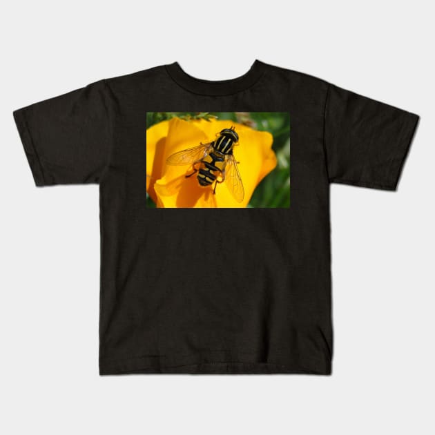 Hover Fly Kids T-Shirt by AH64D